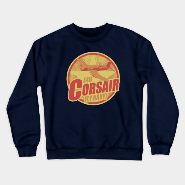 WW2 F-4U Corsair Crewneck Sweatshirt by TCP